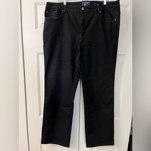 Charter Club Lexington Straight leg Black Jeans